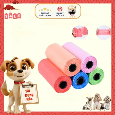 Túi nilon đựng phân CHÓ MÈO - 1 cuộn gồm 15 túi (30*22)cm