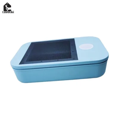 Hộp đựng thức ăn bò sát trong suốt Dung tích lớn Chăn nuôi Terrarium cho Giun ăn Silkworms Crickets Thú cưng