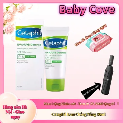 Cetaphil Daily Sunscreen Spf50+ - Gentle Moisturizing, Non-Sticky 50ml