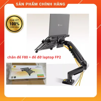 Giá Đỡ Kẹp LAPTOP, MÁY TÍNH BẢNG, IPAD - Màn hình 10 - 17.3 inch [Mode FP2] Lắp được mọi giá treo.