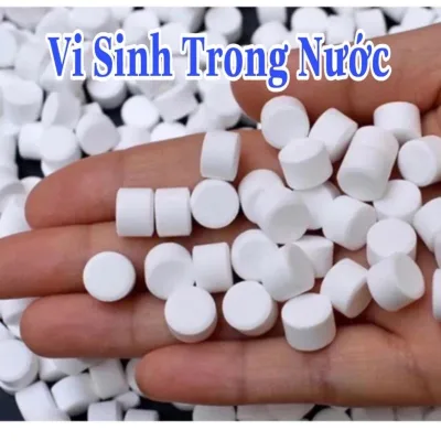 100 Viên VI SINH làm trong nước, giúp cân bằng nước và bảo vệ cá, tôm, tép khoẻ mạnh, hiệu quả sau 24h