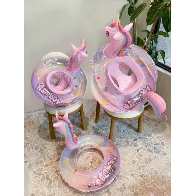 Phao Bơi Trẻ Em Hình Thú Chống Lật -Phao Bơi Xỏ Chân Chống Lật Cho Bé - Phao Bơi Hình Ngựa Cho Bé Từ 2- 7 tuổi