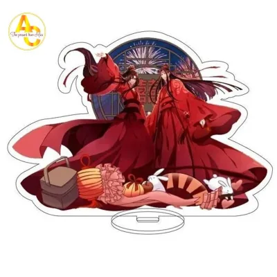 Mô hình Standee ma đạo tổ sư hỉ phục Lam Trạm Ngụy ANh Giang Trừngzz Phụ kiện trang trí để bàn góc học tập