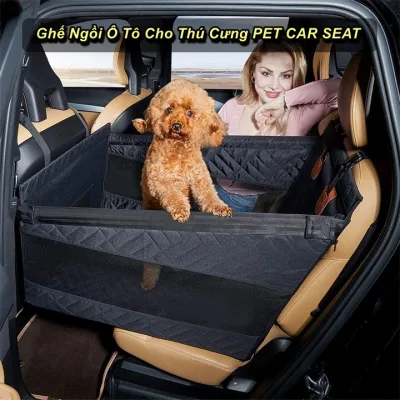 Tấm Lót Sau Ghế Xe Ô tô Cho Thú Cưng PET CAR SEAT Cao Cấp 🔰Phụ Kiện Thuận Lợi🔰