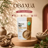 Bột Cam Thảo OBAXUA Nguyên Chất – Túi 75g/250g/500g