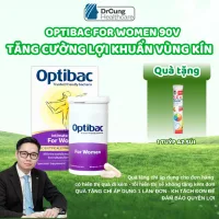 Men Vi Sinh Phụ Khoa Optibac Tím - For Women 90 Viên - Men Vi Sinh Bổ Sung Lợi Khuẩn
