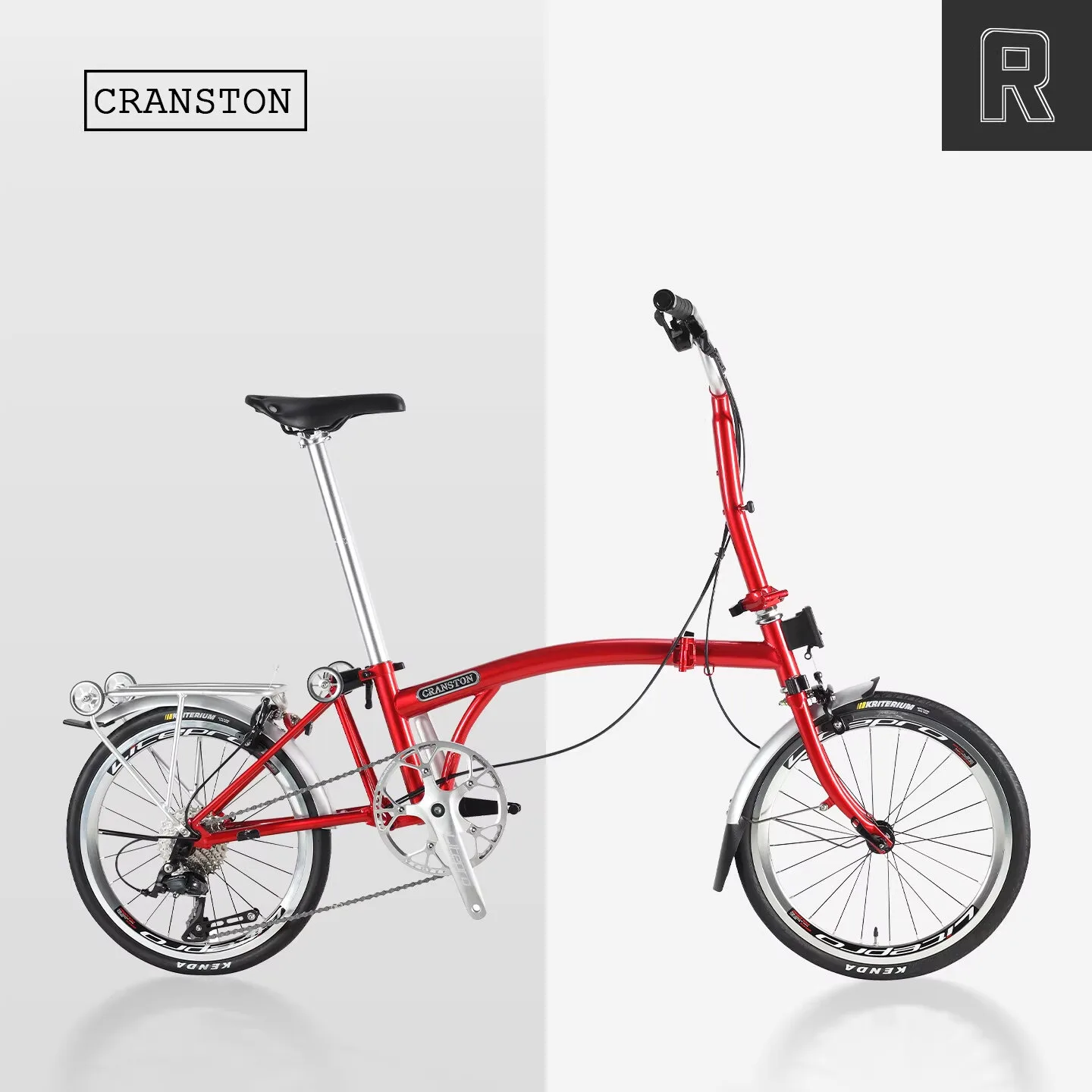 CRANSTON | Xe Đạp Cổ Điển Gấp Gọn Nhẹ 20 Inch 9 Tốc Độ