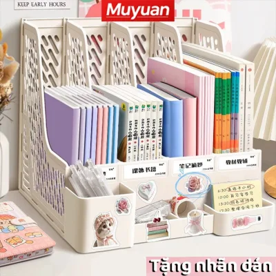 Kệ Sách Nhựa 4 Tầng – Kệ Để Bàn Lưu Trữ Tài Liệu Cho Học Sinh & Văn Phòng