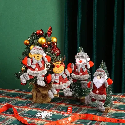 Thú Bông Treo Cây Thông Xinh Xắn VB17 Phụ Kiện Trang Trí Noel TTNTSS267