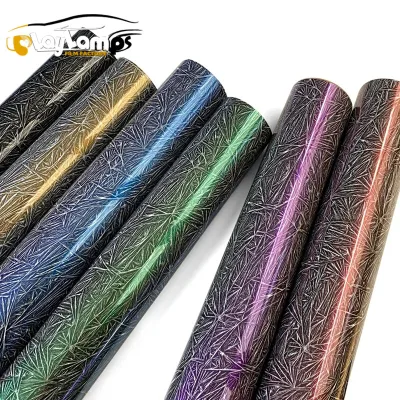 Màng Phim Trang Trí Nội Thất Ô Tô Phụ Kiện Đề Can Màng Băng Mạ Mờ Miếng Dán Trang Trí Vinyl Xe Máy Ô Tô Thay Đổi Màu Sắc