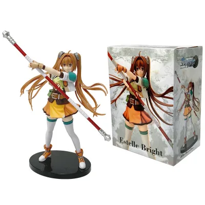 24cm Anime Hình Estelle Sáng Truyền Thuyết Anh Hùng: Đường Dài Trên Bầu Trời Hành Động Hình Mô Hình PVC Sưu Tập Tượng Đồ Chơi Trang Trí