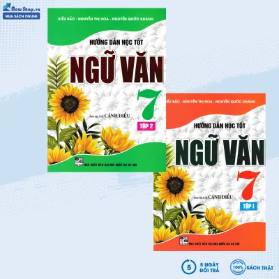 Sách Tham Khảo - Combo Hướng Dẫn Học Tốt Ngữ Văn 7 (Bám Sát SGK Cánh Diều) (Bộ 2 Cuốn) - (HA) - Newshop