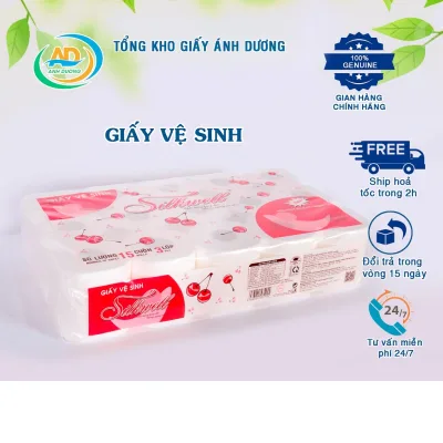 Giấy Vệ Sinh Silkwell – Dạng Cuộn, Cao Cấp, Mềm Mại Tự Nhiên