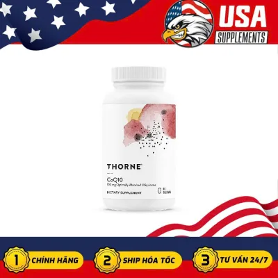 Thorne Coq10 100Mg 120 Tablets - Heart-Boosting Functional Food Supplement