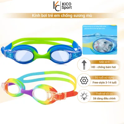 Kính Bơi Trẻ Em TOPBODY Phù Hợp Cho Bé Từ 3 Tuổi Bơi Lội Với Mắt Kính Cản Tia UV-KBOIB01