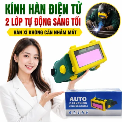 Welding Without Closing Your Eyes – High-Quality Automatic Color-Changing Electronic Welding Goggles