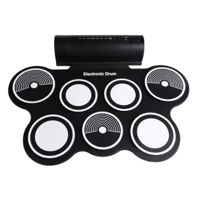 Bộ Trống điện tử 7 Mặt Konix MD759 (Hỗ trợ kết nối máy tính) - Electronic Drum Kit Ultra Portable 7 Pad Digital