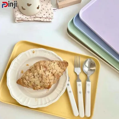 Khay Đựng Đồ Ăn Vặt/Trái Cây/Bánh Kẹo Để Bàn Nhà Bếp Nhiều Màu Sắc