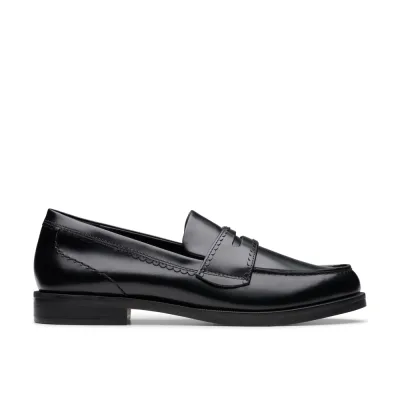 Clarks Women's Leather Loafers - Straven Edge