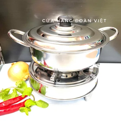 NỒI LẨU INOX/ BẾP CỒN - Chất liệu INOX DÀY, dùng chuyên nghiệp cho quán ăn - nhà hàng , tiện ích cho gia đình. Đồ Gia Dụng nhà bếp pha chế làm bánh nguyên liệu