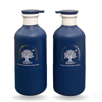 Dầu gội xả phục hồi hương nước hoa Biotin & Collagen Blue 500mlx2