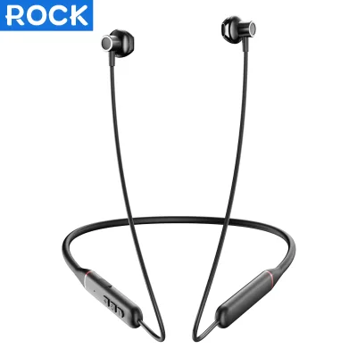Rock Y6 Neckband Sports Bluetooth Headset Can Connect to 2 Devices