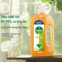 Nước khử trùng bề mặt Dettol 1L - Chất tẩy vết bẩn không gây dị ứng cho gia đình và chăm sóc cá nhân