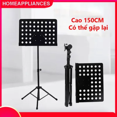 Giá Để Bản Nhạc Xếp Gọn - Giá Nhạc Trưởng Chắc Chắn, Có Thể Gấp Gọn, Điều Chỉnh Độ Cao Tùy Ý