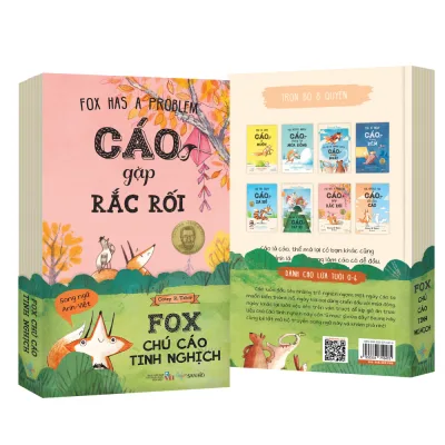 Sách Chú Cáo Tinh Nghịch | Combo 8 Cuốn | Sách Thiếu Nhi Song Ngữ | Corey R. Tabor | Sanhobooks