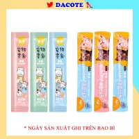 10 thanh Súp thưởng cho mèo Shizuka, cat food đầy đủ dinh dưỡng giá rẻ thanh 15g