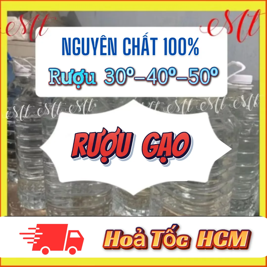 RƯỢU GẠO NGUYÊN CHẤT, RƯỢU NẤU ĂN,RƯỢU NGÂM, THƠM NGON - CHẤT LƯỢNG