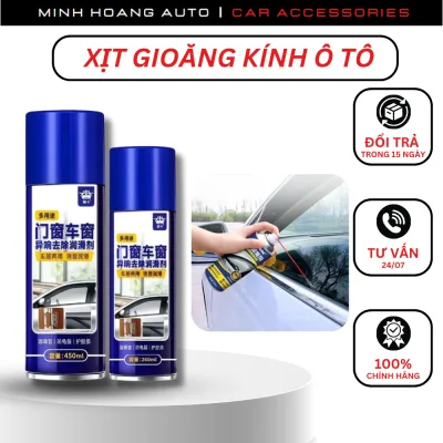 Chai Xịt Bôi Trơn Cửa Kính Ô Tô - Bảo Dưỡng Gioăng Cao Su, Chống Kẹt Hiệu Quả cho xe ô tô