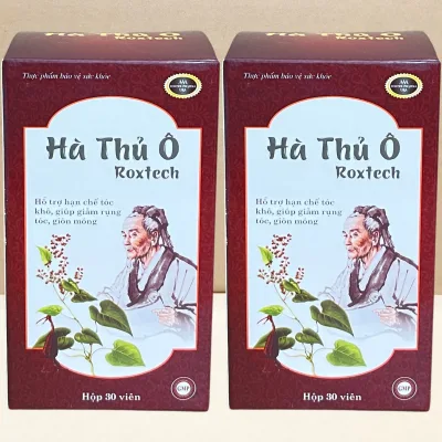 Combo of 2 Boxes of Ha Thu O Roxtech - Rostex - Hai Duong - Healing Vitamins - Multivitamins