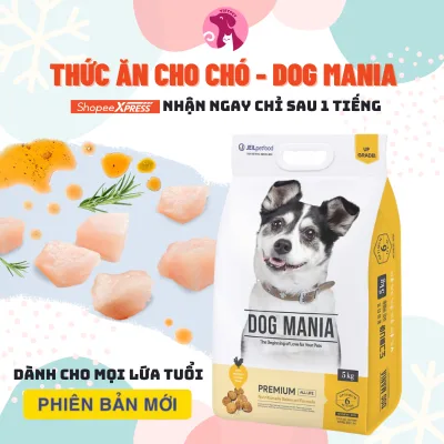 THỨC ĂN HẠT CHO CHÓ DOG MANIA (HÀN QUỐC) ( thức ăn khô,thức ăn hạt, cám chó)