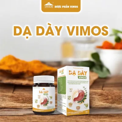 Thực phẩm bảo vệ sức khỏe DẠ DÀY VIMOS – Hỗ trợ cải thiện chức năng tiêu hóa, hỗ trợ giảm trào ngược & viêm loét dạ dày