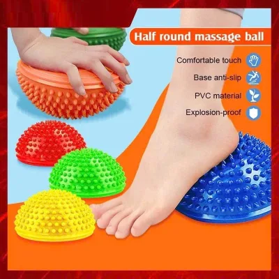 Cầu gai massage chân hỗ trợ bàn chân bẹt cho bé , Giúp bé vận động, luyện giác quan hoặc mẹ tập Yoga Gym
