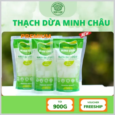 Thạch Dừa Premium Minh Châu - Bánh Đuông Nhà Lam