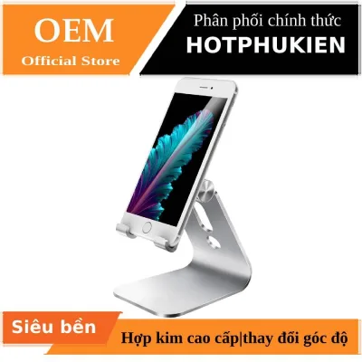 Giá đỡ đế giữ điện thoại / máy tính bảng Holder One (hợp kim cao cấp chốt kẹp chắc chắn thay đổi góc độ) - Phân phối bởi Hotphukien