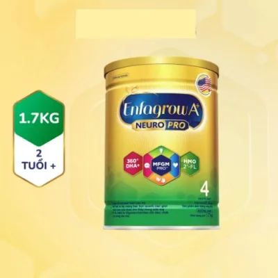 Enfagrow A+ Neuropro 4 Powdered Milk 1.7kg with Dha Helps Develop the Brain for Children Aged 2–6 Years