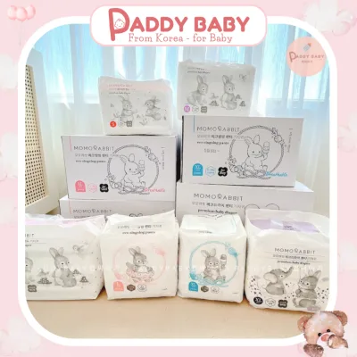 Tã/bỉm dán/quần MOMO RABBIT Hàn Quốc đủ size Momorabbit - Paddybaby