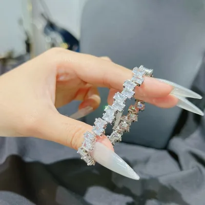 Lắc tay baguet zic zac phong cách hàn quốc Kami trang sức sỉ