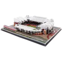 Đồ Chơi Lắp Ráp 3D, Mô Hình Sân Vận Động Bóng Đá Lớn, Mô Hình DIY Trang Trí Decor - Tặng Kèm Đèn LED Trang Trí