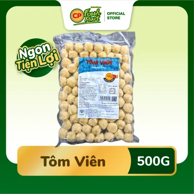 CP Shrimp Balls Package 500G - Delicious And Convenient - Fun Snacks - Hot Pot Balls - For A Flavorful Party - CP Fresh Mart