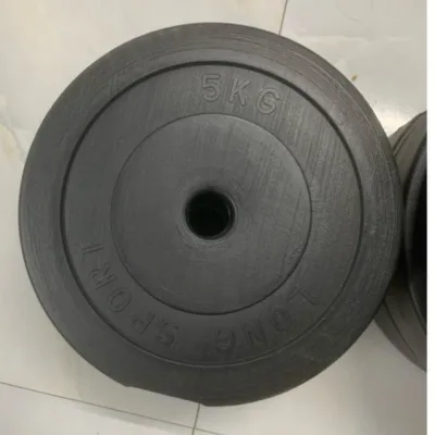Vỏ tạ bánh nhựa 5kg tập GYm chưa nhồi (1 chiếc)