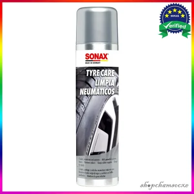 Làm sạch bảo dưỡng lốp xe Sonax Tyre care - chai xịt bọt