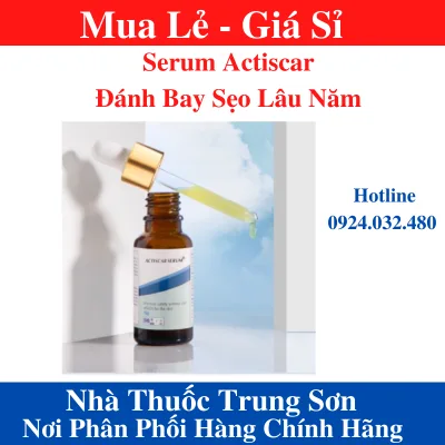 Actiscar Scar Removal Serum Removes Dark, Protruding, Burn, Chicken Pox, and All Kinds of Scars - Trung Son 1