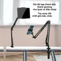 Giá kẹp Điện Thoại, Ipad, Tab và các máy tính bảng đến màn 11inch và 14inch Xem Phim Kẹp thành bàn, thành ghế Citycase