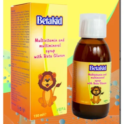 Betakid (150ml) hỗ trợ vitamin và khoáng chất thiết yếu quan trọng giúp hỗ trợ tăng cường khả năng miễn dịch tự nhiên