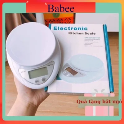 Cân tiểu li điện tử nhà bếp chính hãng Electronic Cân tiểu li mini làm bánh cho nhà bếp 24/7