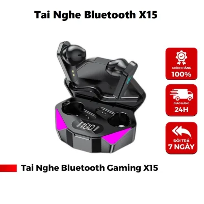 Tai nghe không dây X15 , Thiết kế đẹp mắt , Âm thanh sống động , Công nghệ chống nước , chống ồn hiệu quả